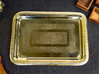 PURE BRASS SERVING SQUARE TRAY