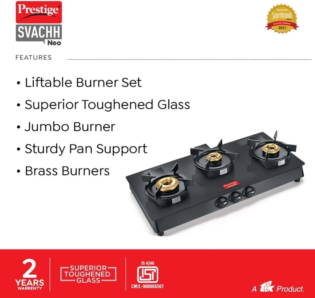 PRESTIGE SVACHH DUO GSTN-03 NEO 3 BUR
