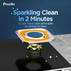 PREETHI SILVERIN  GLASS TOP 3 BUR