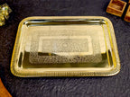 PURE BRASS SERVING SQUARE TRAY
