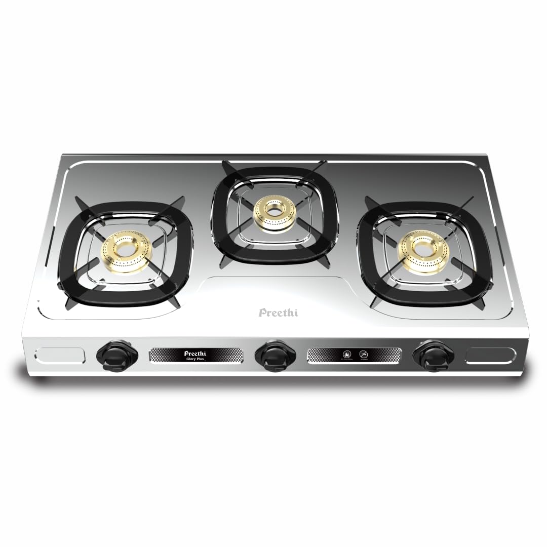 PREETHI GLORY PLUS-3 BUR GAS STOVE