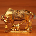 COW AND CALF KAMDHENU SCULPTURES