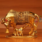 COW AND CALF KAMDHENU SCULPTURES