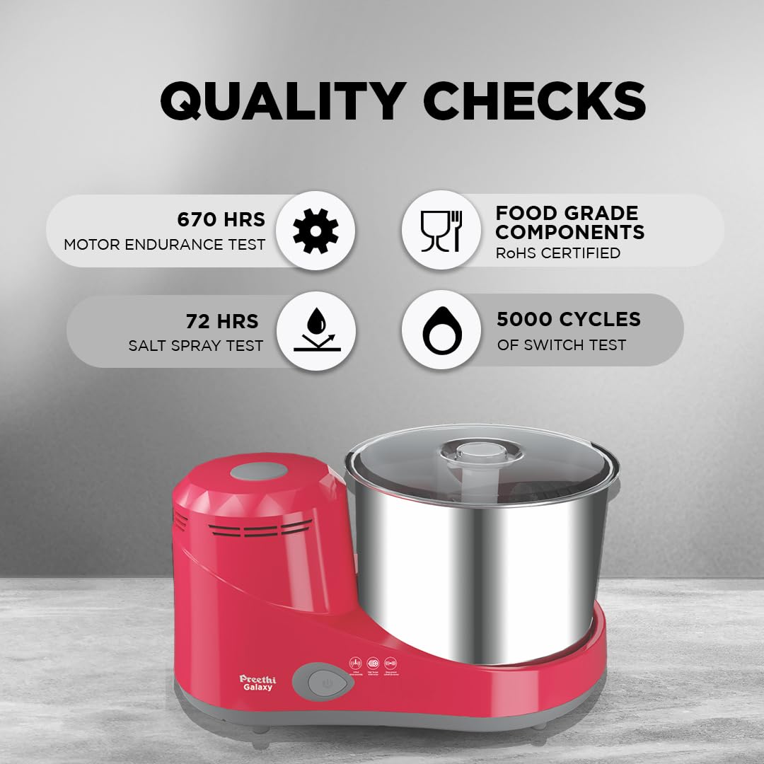 PREETHI GALAXY-2 LIT CAPASITYWED GRINDER