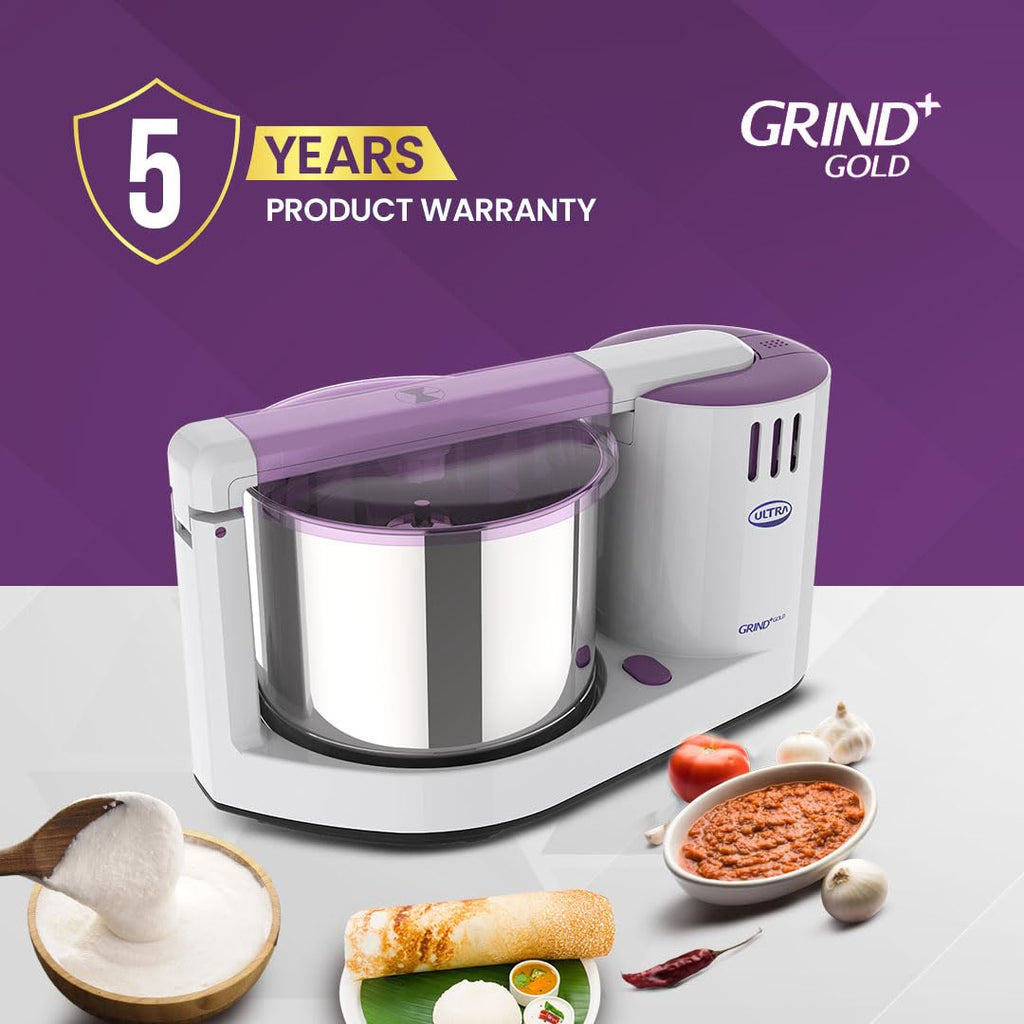 ULTRA GRIND+GOLD-2 LIT CAPASITY WED GRINDER