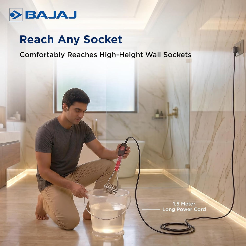 BAJAJ WATER HEATER |WATTAGE-1KW