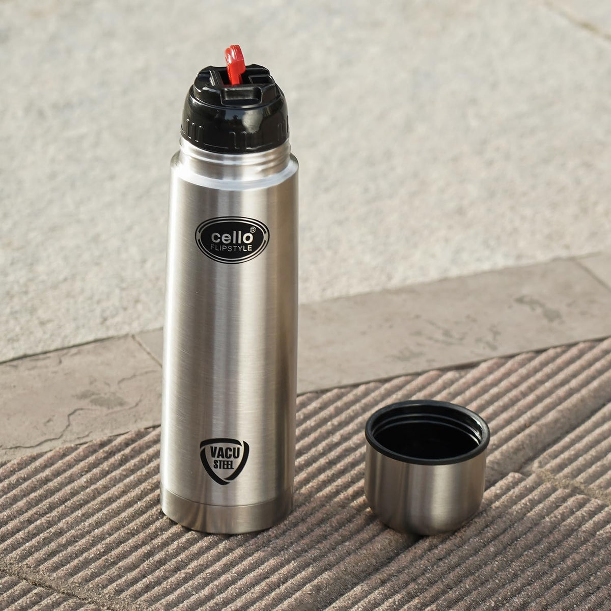 CELLO FLIP STYLE SS FLASK