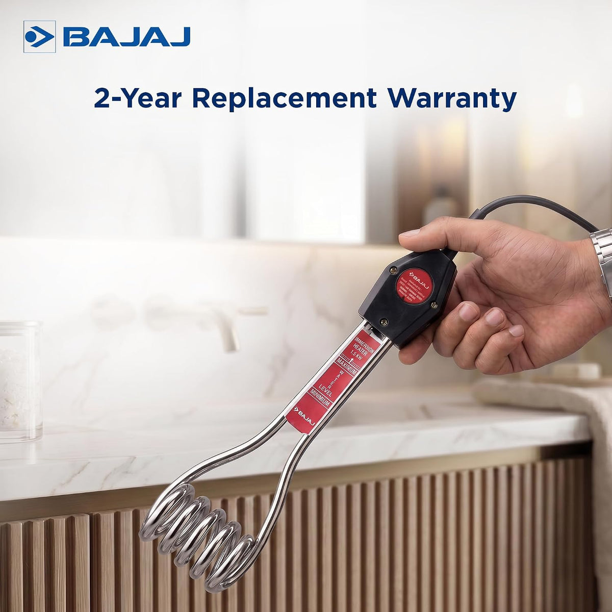 BAJAJ WATER HEATER |WATTAGE-1KW
