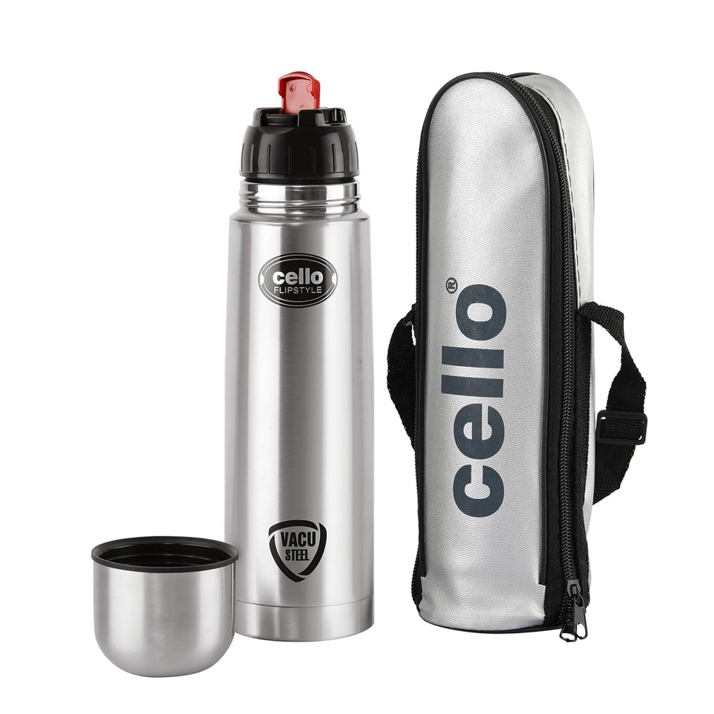 CELLO FLIP STYLE SS FLASK