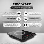 PREETHI IC-125  INDUCTION COOK TOP |2100 watt