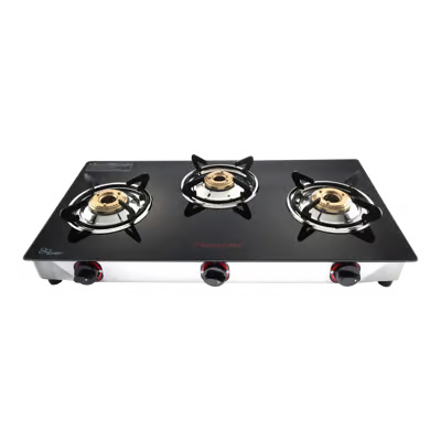 BUTTERFLY TRIO PLUS GLASS TOP 3 BUR