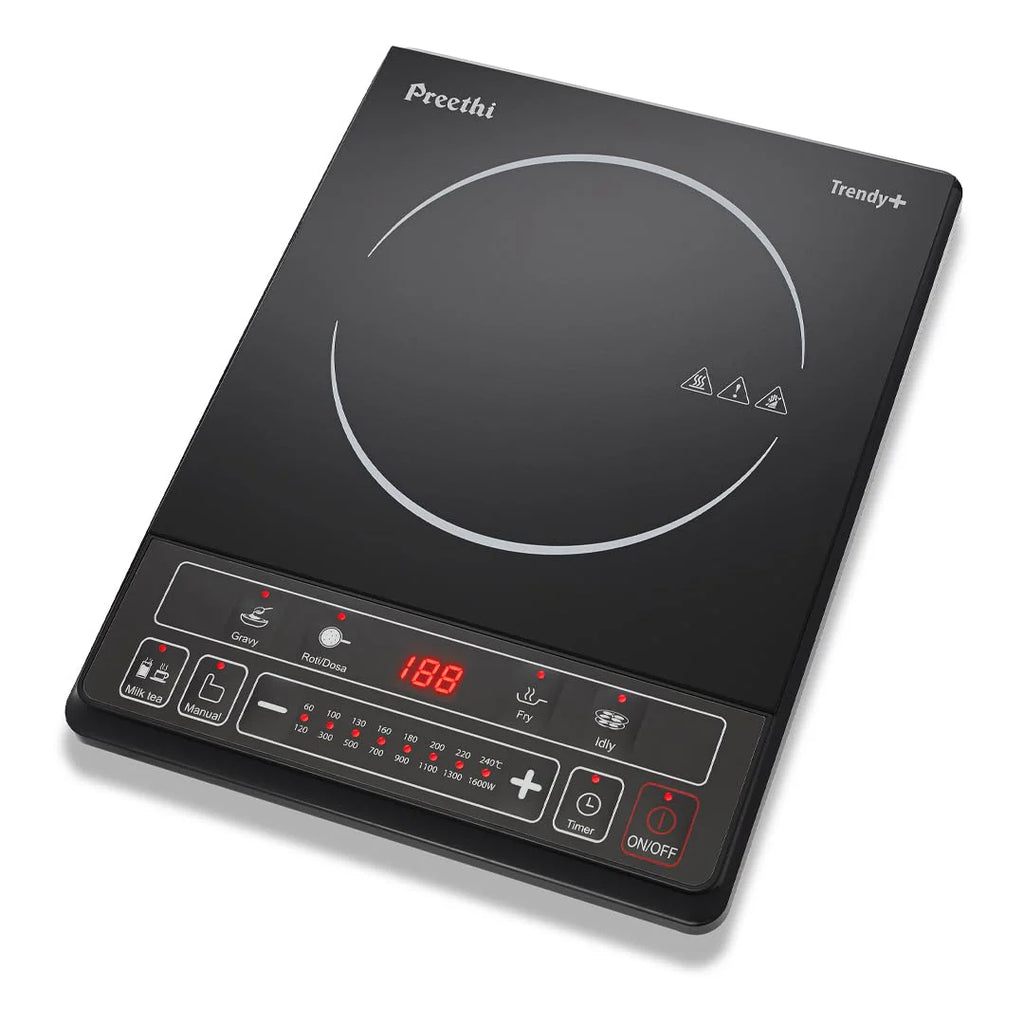 PREETHI TRENDY + INDUCTION COOK TOP |1600W