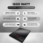 PREETHI TRENDY + INDUCTION COOK TOP |1600W