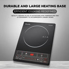 PREETHI TRENDY + INDUCTION COOK TOP |1600W