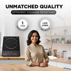 PREETHI TRENDY + INDUCTION COOK TOP |1600W