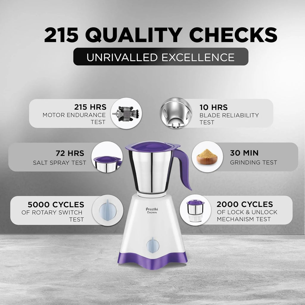PREETHI CROWN MIXE 500W MG205